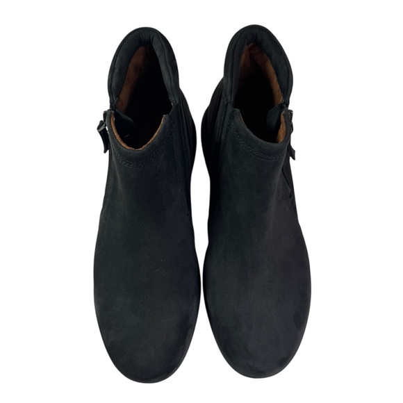 Cobb Hill Skylar Black Leather Side Zip Women's Waterproof Boot Shoes Size 9 - Picture 4 of 16